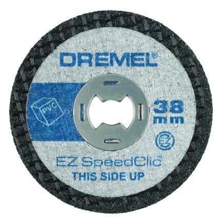 DREMEL 2615S476JB - SC476 - EZ SpeedClic disques à tronçonner pour plastiques