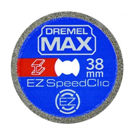 DREMEL 2615S456DM - S456DM - Disque à tronçonner premium pour métal EZ SpeedClic
