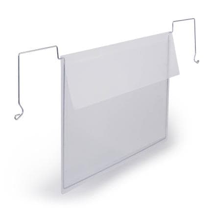 DURABLE 1188-19 - Enveloppes PP avec fil métallique intégré et rabat horizontal A4