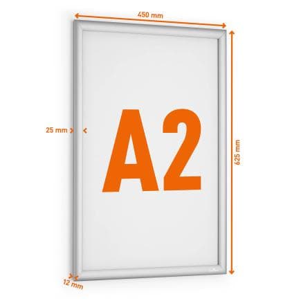 DURABLE 5008-23 - Cadre à pression en aluminium A2