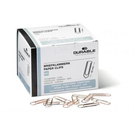 DURABLE 1209-24 - Fermoirs en cuivre 32 mm (lot muliple)