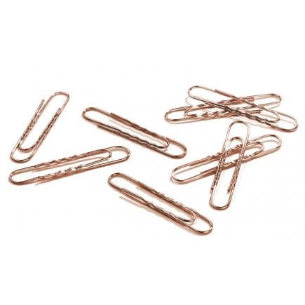 DURABLE 1213-24 - Barrettes à cheveux géantes ondulées 77 mm, auburn (lot muliple)