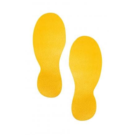 DURABLE 1727-04 - Marquage au sol, forme "Empreinte" (lot muliple)