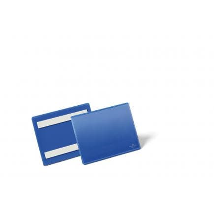 DURABLE 1763-07 - Enveloppes avec bandes adhésives format A6 horizontal, bleu (lot muliple)