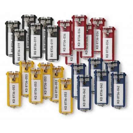 DURABLE 1949-27 - Porte-clés KEY CLIP (lot muliple)