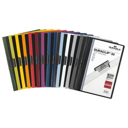 DURABLE 2200-05 - Chemise à clips DURACLIP® 30 A4 (lot muliple)