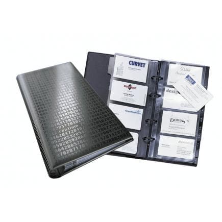 DURABLE 2403-01 - Album cartes de visite VISIFIX® CENTIUM 200, noir
