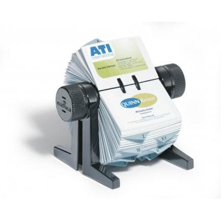 DURABLE 2447-01 - Classeur de bureau rotatif VISIFIX® CUBO, noir