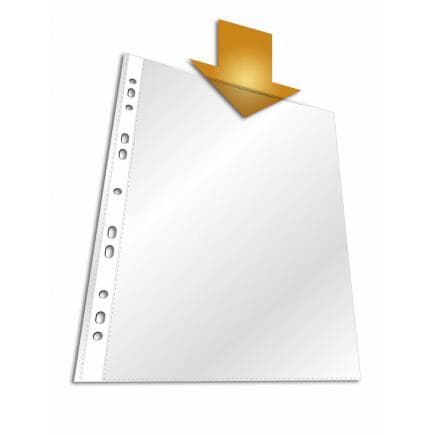 DURABLE 2660-19 - Enveloppe perforée STANDARD A4 en PPL (lot muliple)