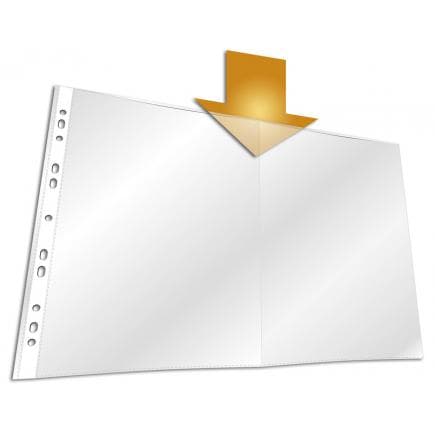 DURABLE 2671-19 - Enveloppe perforée BUSINESS A3 dans PPL (lot muliple)