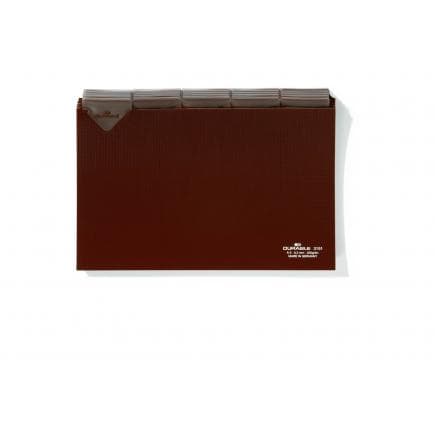 DURABLE 3151-11 - Cloison plastique A5 5/5 clés indéchirable