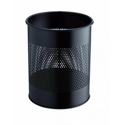 DURABLE 3310-10 - Panier métallique cylindrique 15L avec perforation décorative 165 mm
