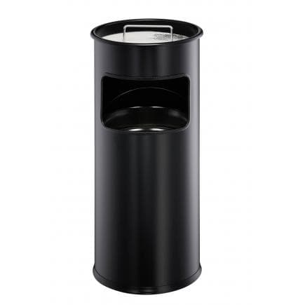 DURABLE 3330-01 - Panier métal cylindrique 17L avec cendrier