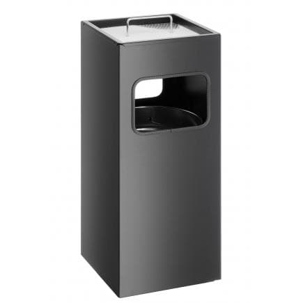 DURABLE 3331-23 - Panier métal carré 17L avec cendrier