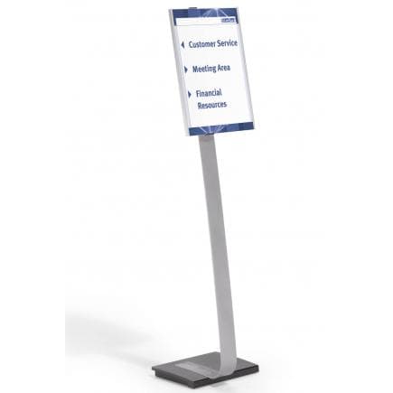 DURABLE 4813-23 - INFO SIGN STAND A3 présentoir au sol