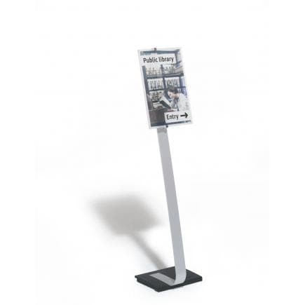 DURABLE 4819-23 - Présentoir de sol CRYSTAL SIGN® STAND A3