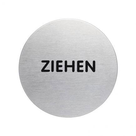 DURABLE 4901-61 - Pictogramme "ZIEHEN/PULL" ø 65 mm