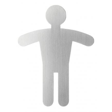 DURABLE 4951-23 - Pictogramme Symbole toilette homme 90x120 mm