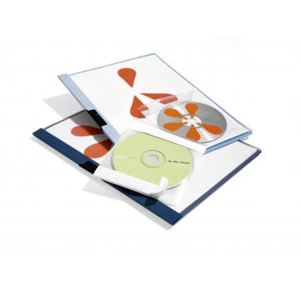 DURABLE 5210-19 - Adhésif pochette pour CD/DVD FIX (lot muliple)