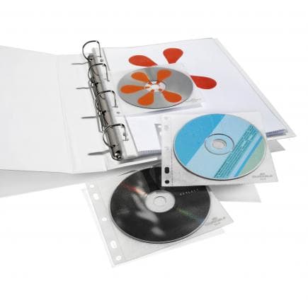 DURABLE 5239-19 - Pochette pour CD/DVD archivable FILE COVER (lot muliple)