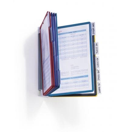 DURABLE 5567-00 - Porte-licence VARIO® WALL 10, couleurs assorties