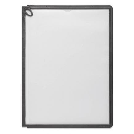 DURABLE 5590-01 - Panneaux d'affichage SHERPA® PANEL PLUS A4, noirs (lot muliple)