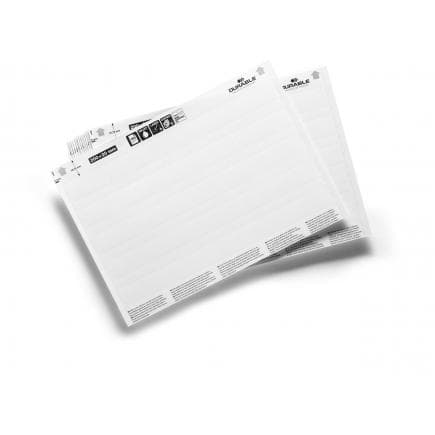 DURABLE 8000-02 - Inserts de rechange 200x17 mm (lot muliple)