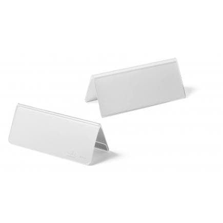 DURABLE 8033-19 - Marque-place de table 61/122x150 mm en acrylique (lot muliple)