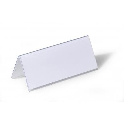 DURABLE 8050-19 - Marque-place de table 61/122x150 mm (lot muliple)