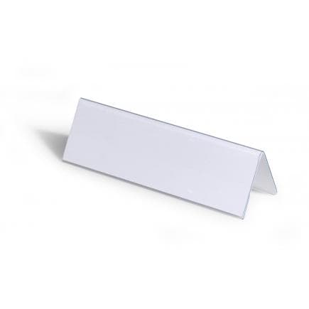 DURABLE 8052-19 - Marque-place de table 61/122x210 mm (lot muliple)