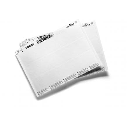 DURABLE 8099-02 - Inserts de rechange 200x37 mm (lot muliple)