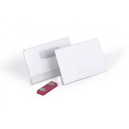 DURABLE 8117-19 - Porte-nom 54x90 mm avec aimant (lot muliple)