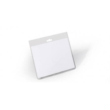 DURABLE 8209-19 - Porte-nom 60x90 mm avec trou Euro, vente au détail (lot muliple)