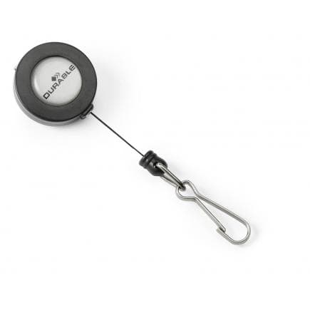 DURABLE 8221-58 - Escargot yo-yo avec mousqueton (lot muliple)
