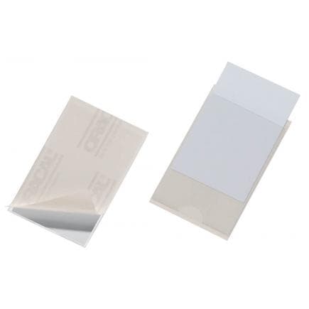 DURABLE 8279-19 - Enveloppe adhésive Pocketfix® 90x57 mm avec boucle (lot muliple)