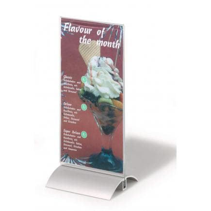 DURABLE 8587-19 - Présentoir de table PRESENTER 1/3 A4 vertical