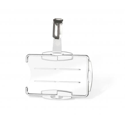 DURABLE 8902-23 - Porte-badge RFID SECURE avec clip pour 2 cartes (lot muliple)