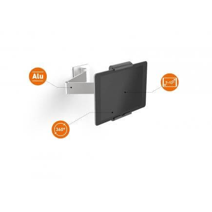 DURABLE 8934-23 - Support mural pour tablette avec bras extensible TABLET HOLDER WALL ARM