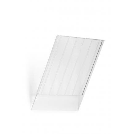 DURABLE 1701498400 - Façade de fermeture pour écran Flexiboxx A4, 240x7x300 mm, transparent