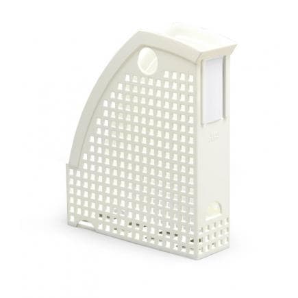 DURABLE 1701625010 - Porte-revues Trend, format A4, trou de préhension, porte-étiquette, 74x305x244 mm (lot muliple)
