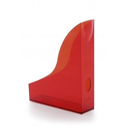 DURABLE 1701711400 - Porte-revues Basic, trou de préhension, format A4, 71x246x306 mm (lot muliple)