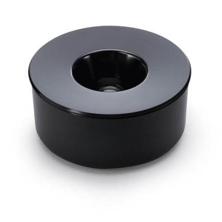 DURABLE 1799021000 - Cendrier Kulan pour bureau, 130x60, noir