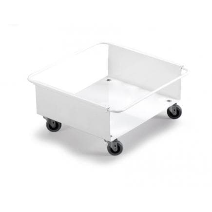 DURABLE 1801668010 - Chariot conteneur Durabin 90, 4 roues, 395x385x180 mm, blanc