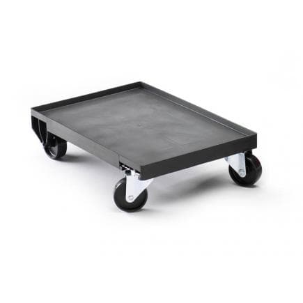 DURABLE 1809693180 - Chariot polyvalent, 4 roues, capacité jusqu'à 250 kg, 400x160x600 mm