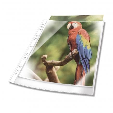 DURABLE 2654-06 - Enveloppes perforées PREMIUM avec bordure colorée (lot muliple)