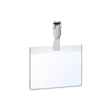 DURABLE 8143-19 - Porte-nom avec clip, 90x60 mm (lot muliple)