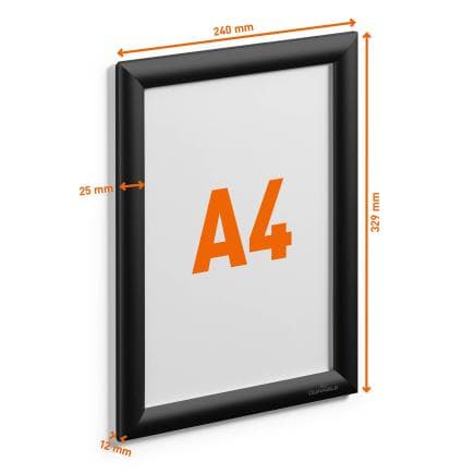DURABLE 4796-23 - Cadre à pression en aluminium A4