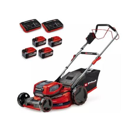 EINHELL 3413320 - GP-CM 36/52 S Li BL (4x5,2Ah) - Tondeuse à gazon sans fil 18V (avec batterie 4 x 5,2Ah et 2 chargeur)