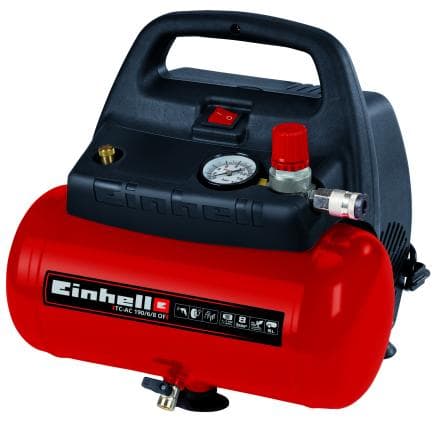 EINHELL 4020495 - TC-AC 190/6/8 OF - Compresseur 1100W