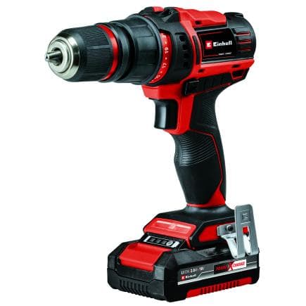 EINHELL 4514235 - TE-CD 18/45 3X-Li +22 2x2,0 Ah - Perceuse-visseuse sans fil 18V 2Ah en coffret E-Box-Basic (avec 2 batteries et chargeur)